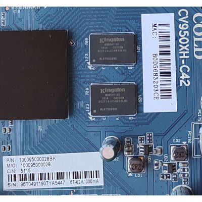 MAIN FUENTE (COMBO) PARA TV ((NUEVA)) NUMERO DE PARTE CV950XH-C42 / 100095000028 / 5115 / 100095000028BK / 7.T950XHC42110.2AX / 9CK15472001YB0395 / 96T04911907YA5447 / DISPLAY PT320AT01-1 / PARA MAS DETALLES REVISA NUESTRA DESCRIPCIÓN	 - Imagen 2