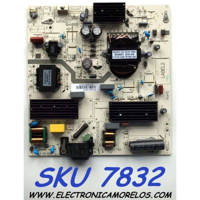 FUENTE DE PODER PARA TV LG / NUMERO DE PARTE MP138GC-55P7A / EAX69762805 / MP138GC-55P7AREV:1.0 / PANEL'S BOEI550WQ1AF1D / DISPLAY HV550QUB-F1D / MODELO 55UQ7570PUJ / 55UQ7570PUJ.CUSFBH