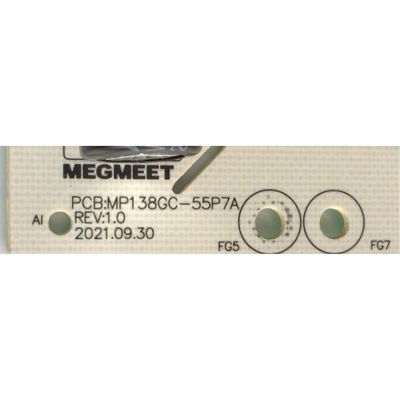 FUENTE DE PODER PARA TV LG / NUMERO DE PARTE MP138GC-55P7A / EAX69762805 / MP138GC-55P7AREV:1.0 / PANEL'S BOEI550WQ1AF1D / DISPLAY HV550QUB-F1D / MODELO 55UQ7570PUJ / 55UQ7570PUJ.CUSFBH - Imagen 3