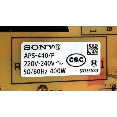 FUENTE PARA TV SONY BRAVIA / NUMERO DE PARTE 1-013-619-41 / APS-440/P(CH/M) / 101361941 / Z01P4408-P0W / 221017775 / PANEL YDCM065DCS11 / MODELO XR-65X90K / XR65X90K - Imagen 2