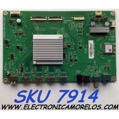 MAIN PARA SMART TV VIZIO QLED 4K RESOLUCION (3840 x 2160) HDR / NUMERO DE PARTE XLCB02K028 / 715GB761-M01-B00-005Y / KSA750010 / PANEL TPT750WR-QUBS7A.K REV:SN2PB / MODELO P75Q9-J01 LTYUH7