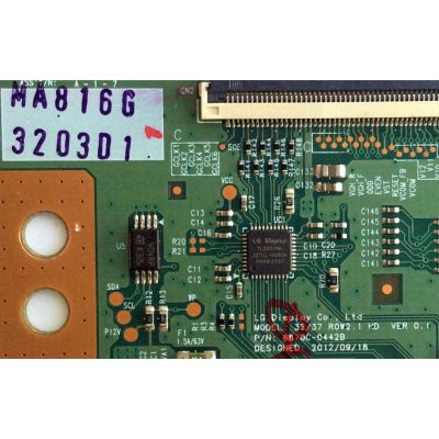 T-CON / PANASONIC 3203D / 6871L-3203D / 6870C-0442B / PANEL LC320DXE (SF)(R1) / LC320DXN (SF)(R2) / MODELOS TC-L32B6X MXBB / E320-A0 LAEKNLGP / E320I-A0 LAQKNLHP / 32LN5300-UB AUSYLJM / 32LN530B-UA AUSYLJM / 32LN530B-UA BUSYLWM - Imagen 2