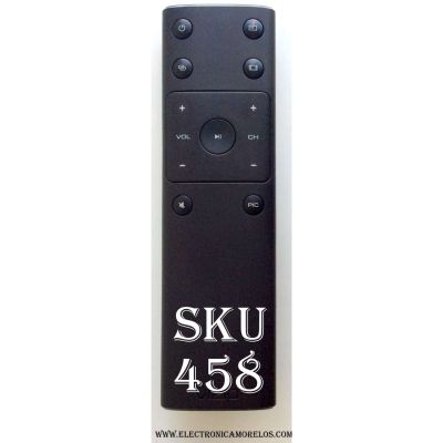 CONTROL REMOTO ORIGINAL NUEVO / VIZIO XRT132 / MODELO E43-E2 / E43U-D2 / E48U-D0 / E49U-D1 / E50-E3 / E50U-D2 / E70U-D3 / M65-D0 / E70-E3 / E65U-D3 / E55U-D2	