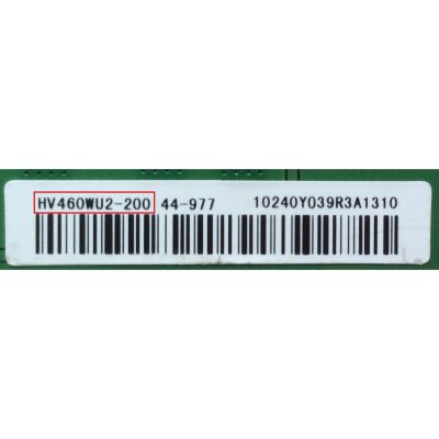 T-CON ORIGINAL PARA TV  PHILIPS / NUMERO DE PARTE 44-97710240Y / HV460WU-20 / HV460WU2-200 / 47-6021012 / PANEL U3FQ0XH / DISPLAY HV460WU2-200 / MODELO 46PFL3908/F7 / FW50D36F / 46PFL3608/F7 DS1 / 46PFL3708/F7 / 46HFL5784L/F7 / 46HFL3684S/F7 - Imagen 2