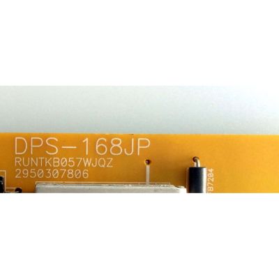 FUENTE DE PODER / SHARP RUNTKB057WJQZ / DPS-168JP A / 2950307806 / DPS-168JP / PANEL LK600D3GV0BZ / MODELO LC-60LE600U - Imagen 2