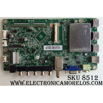 MAIN / VIZIO 756XECB01K034 / XECB01K034010Q / 715G6823-M0G-00C-004K / MODELO E43-E2 LWZJVWAT / PANEL TPT420H2 -HVN06.A REV:S572A