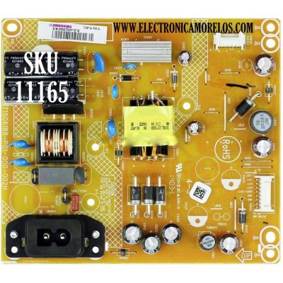 FUENTE DE PODER / VIZIO ADTVDD343EAQ4Q / 715G6188-P02-000-002H / PLTVDD343EAQ4Q / DD343EAQ4Q / MODELO E231-B1 / E231-B1 LTTSPXAQ