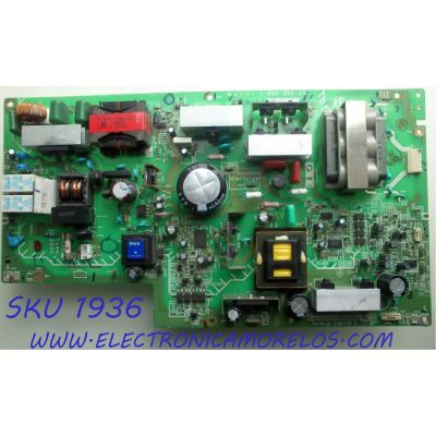 FUENTE DE PODER / SONY A-1148-616-D / 1-866-355-22 / A1148616D / 1-866-355-21 / PARTES SUSTITUTAS A-1148-616-B / A-1148-616-C / A-1148-616-D / A-1109-580-A / A-1148-616-E / MODELOS KDL-V26A10 / KDL-V26XBR1