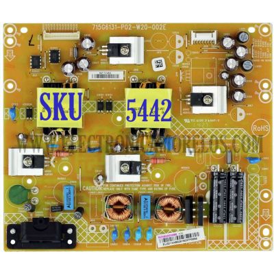 FUENTE DE PODER / VIZIO PLTVEU321XAB8 / 715G6131-P02-W20-002E / 715G6131-P02-W20-002S / EU321XAB8 / PANEL TPT390J1-HVN04 REV.S000Q / MODELOS E390-B1E / E390-B1E LTFWPSDQ / E390-B1E LTTWPSDQ