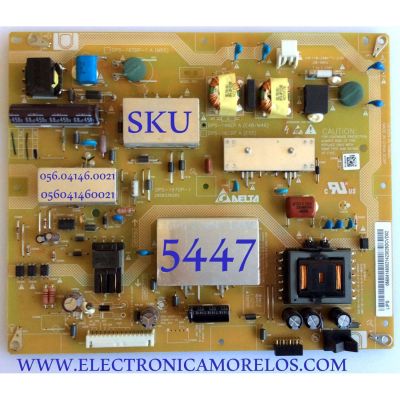 FUENTE DE PODER VIZIO 056.04146.0021 / DPS-146EP A / 056041460021 / SUSTITUTAS 056.04146.0001 / 056.04146.001 / 056.04146.0011 / 056041460001 / 05604146001 / 056041460011 / PANEL LSC480HN05-B01 / MODELO E480I-B2 / E480I-B2 LWZQPODQ / M492I-B2 LWZJRAA