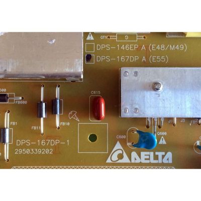 FUENTE DE PODER / VIZIO 056.04167.1071 / 056041671071 / DPS-167DP A / 2950339202 / 2950330505 / SUSTITUTAS 056.04167.0001 / 056.04167.1051 / 056.04167.1061 / 056.04167.1011 / PANEL T550HVN03.2 / MODELOS E550I-B2 LWZ2PPAQ / E550I-B2E LWJJPPDR / LWZJPPDQ  - Imagen 2