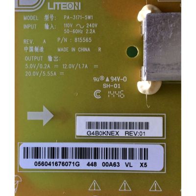 FUENTE DE PODER / VIZIO 056.04167.6071 / 056041676071 / 815565 / 056.04167.6071G / 056041676071G / PA-3171-5W1 / PANEL T550HVN08.1 / MODELOS E55-C2 LWZ2SHAR / E55-C2 LWZJSHAR / D55-D2 LWZ2UCAR / D55-D2 LWZ2UCCS / D55-D2 LWZJUC - Imagen 2