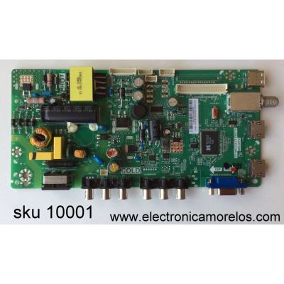 MAIN FUENTE PARA TV TCL L15004224 / GFF119991B / T8-32LATL-MA2 / 02-SHY39V-CHLA02 / V8-MS39PVP-LF1V013 / TP.MS3393T.PB710 / MS39PV