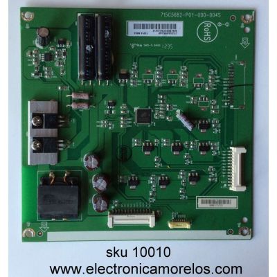 LED DRIVER / VIZIO INTVCQ408XAA2 / 715G5682-P01-000-004S / CQ408XAA2 / MODELO E420I-A1 LTYWNRDN	