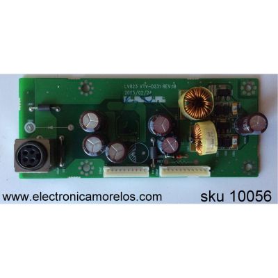 TARJETA PC / NEC 455AB567001 / LV823 VTV-D231 REV:1B / MODELO L234GC	