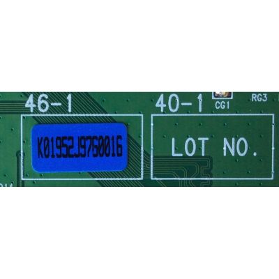 T-CON / SONY LJ94-01952J / 4046HAC2LV0.4 / 1952J / MODELO KDL-46V2500 / PANEL LTY460HA04	 - Imagen 2