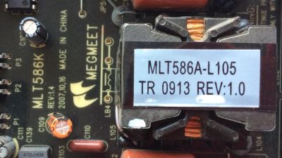 FUENTE DE PODER / VIORE MLT586KL / MLT586K / MLT586KL / MODELO LC37VF56 / PANEL T370HW03 V.3	 - Imagen 3