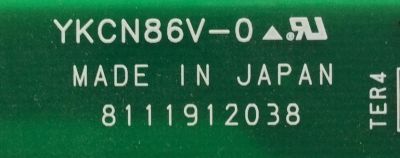 TARJETA DE FILTRO / FUJITSU M01CUA03 / 8111912038 / MODELO P50XCA11UH / PANEL MC127W27M1A	 - Imagen 3