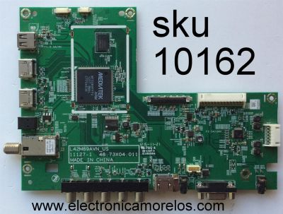 MAIN / VIZIO 55.73X01.B01 / 5573X01B01G / 55.73X01.B01G / 48.73X04.011 / L42M89AVN_US / 11127-1 / PANEL V420FWSE01 / MODELO E420VSE / E420VSE LWJQMVBN