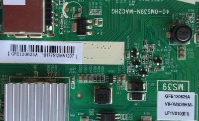 MAIN/ TCL GFE120625A / V8-0MS39HM-LF1V010(E1) / 40-0MS39N-MAC2HG / MS39	 - Imagen 2