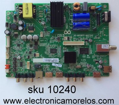 MAIN / FUENTE /(COMBO) TCL IFF953480F / T8-32LAZF-MA1 / V8-OMS08FP-LF1V034 / 40-MS08FP-MAC2HG / MS08FP / MODELO 32'' 	