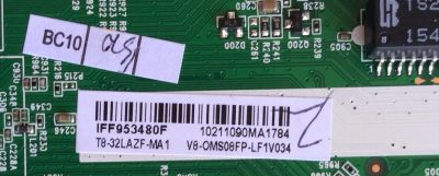 MAIN / FUENTE /(COMBO) TCL IFF953480F / T8-32LAZF-MA1 / V8-OMS08FP-LF1V034 / 40-MS08FP-MAC2HG / MS08FP / MODELO 32'' 	 - Imagen 2