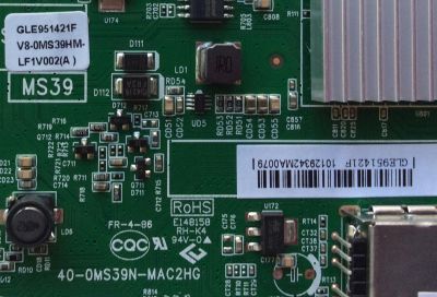 MAIN / TCL GLE951421F / V8-0MS39HM-LF1V002(A) / 40-0MS39N-MAC2HG / MS39	 - Imagen 2