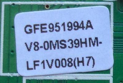 MAIN / TCL GFE951994A / V8-0MS39HM-LF1V008 / V8-OMS39HM-LF1V008 / 40-0MS39N-MAC2HG / MS39	 - Imagen 2