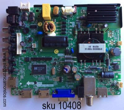 MAIN / FUENTE / ELEMENT H15051130 / 34014034 / 2025A001A0 / LC320TU2A / TP.MS3393.PB851 / MODELO ELEFT326 / PANEL LC320TU2A	