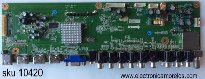 MAIN / WESTINGHOUSE 1110H1416 / CV318H-D / 890-M00-6940 / TI11213 / 1.03.67.07102 / MODELO VR-3730 / PANEL V370H3-L02 Rev.C1	