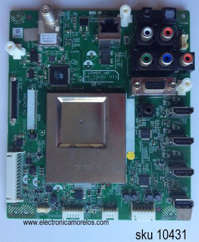 MAIN / VIZIO 5573U01A01G / L.32M95.MB / 48.73U01.011 / 11077-1 / MODELO E422AR LWJAMNAN / MODELO T420HVN02.0