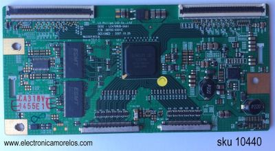 T-CON PARA TV LG / PHILIPS / NUMERO DE PARTE 1455E / 6871L-1455E / 6870C-0201C / PANEL'S LC470WUF (SA)(B1) / LC470WUD (SA)(A1) / MODELOS 47LG70-UA / 47LG70-UA.AUSQLJM / 47PFL7403D/27 / 47PFL7403D/F7