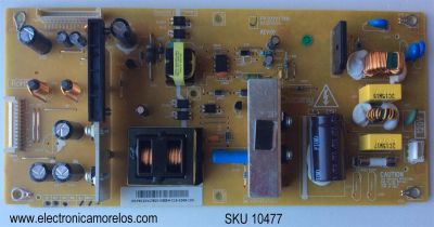 FUENTE DE PODER PARA TV SANYO / NUMERO DE PARTE PK101V1780I / 75019909 / 03-PK101V1780I-VGXSM / N112R001L / 9MC112R00FA3V2LF / 9MC112R00FATX2LF / PANEL LTA320AN12 / MODELO DP32242 SSD32TA-00