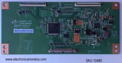 T-CON / PANASONIC 35-D083365 / V500HJ1-CE1 / MODELO TC-L42E6X / PANEL V420HJ1-LE6 REV.C5	