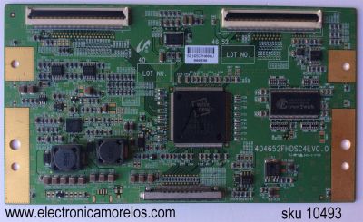 T-CON / TOSHIBA LJ94-02165C / 2165C / 404652FHDSC4LV0.0 / MODELO 46RF350U / PANEL LTA460HT-LH3	