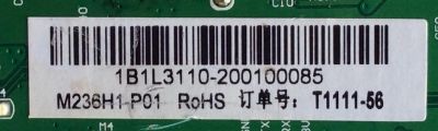 MAIN / WESTINGHOUSR 1B1L3110 / T.RSC8.8A / 11212 / MODELO 24" / PANEL M236H1-P01	 - Imagen 2