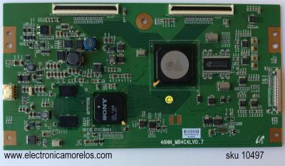 T-CON / SONY LJ94-02937H / 2937H / 46NN_MB4C4LV0.7 / SUSTITUTA LJ94-02937J / MODELO KDL-46V5100 / PANEL LTY460HF07	