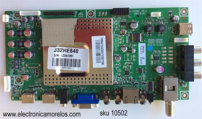 MAIN / RCA DM-941KA / LZ24AU V2.0 / MODELO J32HE840-W01 / PANEL LSC320AN08-W	