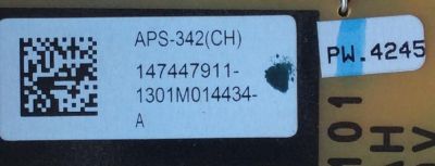 FUENTE DE PODER / SONY 1-474-479-11 / 1-888-148-11 / 147447911 / APS-342 / APS-342 (CH) / PANEL T460HVF01.1 / MODELO KDL-46W700A - Imagen 2
