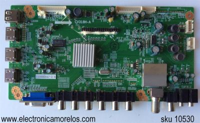 MAIN PARA TV WESTINGHOUSE / NUMERO DE PARTE 1106H0847-2 / 1106H0847-2 H / CV318H-A / 1106H0847 / TI11236-7 / PANEL T400D3-HA24-L01 / MODELO LD-4055 TW-61511-T040B