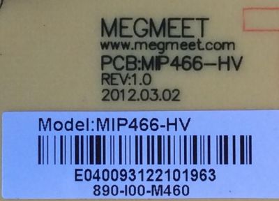 BACKLIGHT INVERTER / WESTINGHOUSE MIP466-HV / CCP508 / MODELO CW46T6DW TM-69501-T046A / PANEL T460H1-P09-C02(VER.A1)	 - Imagen 2