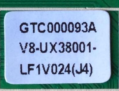 FUENTE / MAIN / (COMBO) / TCL V8-UX38001-LF1V024 / GTC000093A / 40-UX38M0-MAD2HG / MODELO 32S3750TLAA	 - Imagen 2