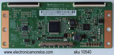 T-CON / RCA 34.29110.061 / TT5461B03-2-C-1 / 3429110061 / MODELO LED48G45RQ / PANEL ST4761B01-5-12V	