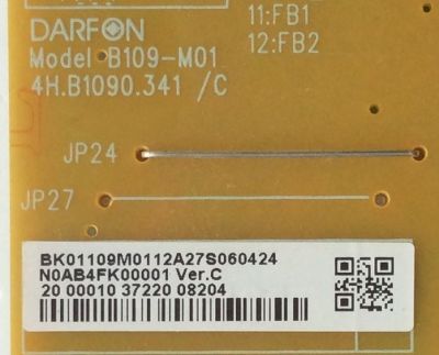 FUENTE DE PODER / N0AB4FK00001 / 4H.B1090.341/C / B109-M01 / MODELO DP46812 P46812-01	 - Imagen 2