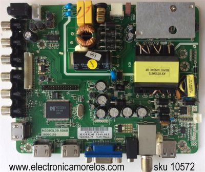 MAIN / FUENTE / (COMBO) / VIOS T201406045 / M3393L09.S068 / AY1431A095499 / 3BD00101 / MODELO VLEDTV3914 / PANEL CN40TU701 / V400HJ6-PE1	