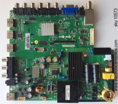 MAIN / FUENTE / (COMBO) / SCEPTRE A13093127 / TP.RSC8.P71 / MODELO X405BV-FHDR8HM / PANEL CN40HA476 / LSC400HM06	