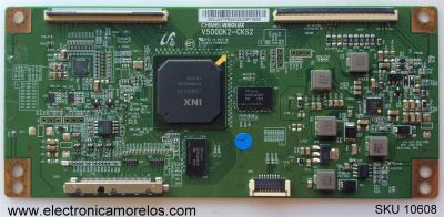 T-CON / VIOS V500DK2-CKS / 5SUJ587PR3  / CN42CD801 / MODELO V42UHD / PANEL CN42CD801	