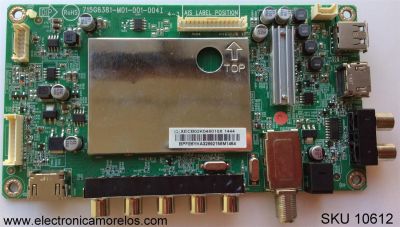 MAIN / VIZIO 756TXECB02K046 / XECB02K046 / 715G6381-M01-001-004I / (Q)XECB02K046010X / XECB02K0460 / 756TXECB02K0460 / PANEL TPT420H2-HVN06 REV:S380A / MODELOS E420-B1 LTTWPTGQ / E420-B1 LTTWPTGR