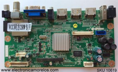 MAIN / WESTINGHOUSE 27H1377A / CV318H-X / MODELO CW40T8GW TW-70311-S040I / PANEL V400H1-L10 REV.C6	