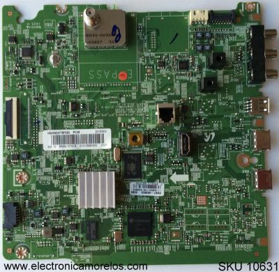 MAIN PARA TV SAMSUNG / NUMERO DE PARTE BN94-10791B / BN41-02346B / BN97-09385G / BN9410791B / PANEL CY-JJ043BGEV1H / MODELO HG43ND477SFXZA EY03